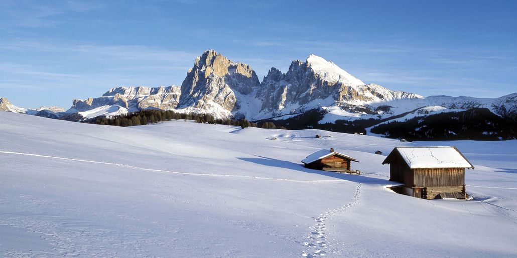 L'Alpe di Siusi in inverno L'Alpe di Siusi in inverno